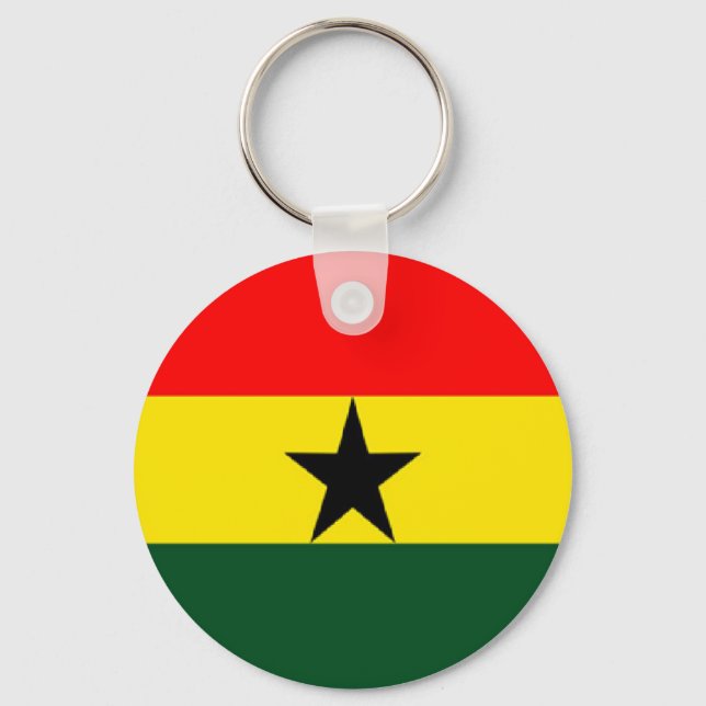Llavero Ghana flag (Anverso)