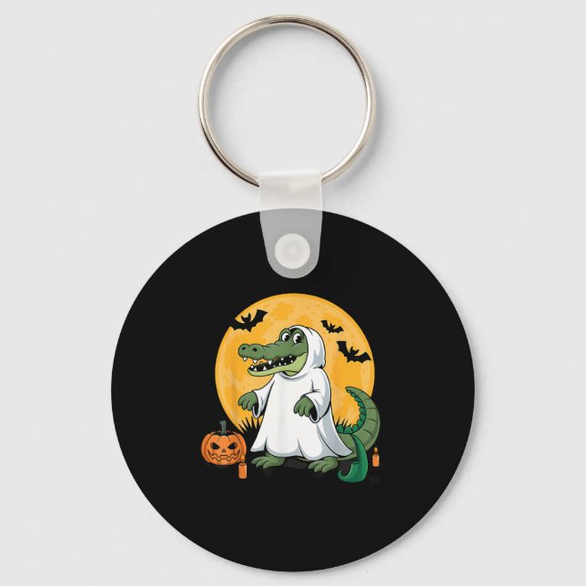 Llavero Ghost Alligator Halloween Soky Gator Lovers (Anverso)