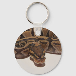 Llavero Ghost Ball Python Keychain