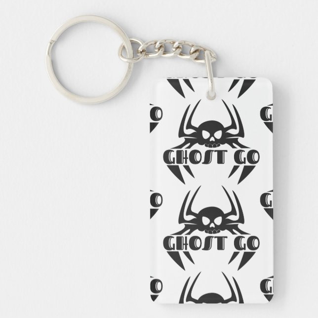 Llavero Ghost Go Spooky Season (Frente)