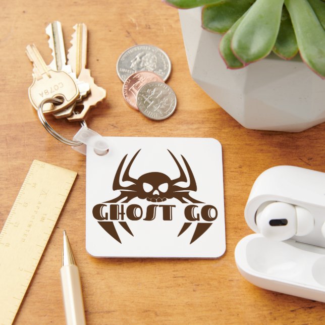 Llavero Ghost Go Spooky Season (Escritorio )