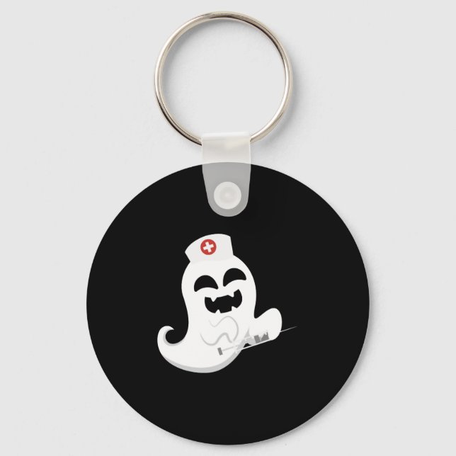Llavero Ghost Nurse Halloween (Anverso)