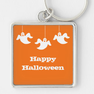Llavero Ghosts colgantes Keychain Premium, Naranja