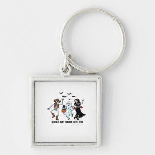 Llavero Ghouls solo quiere divertirse - Bailando en Skelet