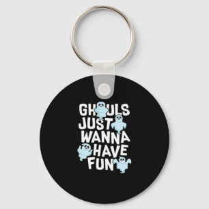 Llavero Ghouls solo quiere divertirse con el diseño de mem