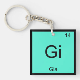 Llavero Gia Nombre Química Elemento Tabla Periódica