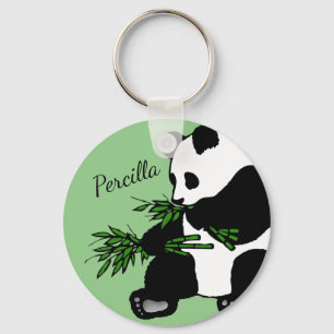 Llavero Giant Panda come nombre de bambú