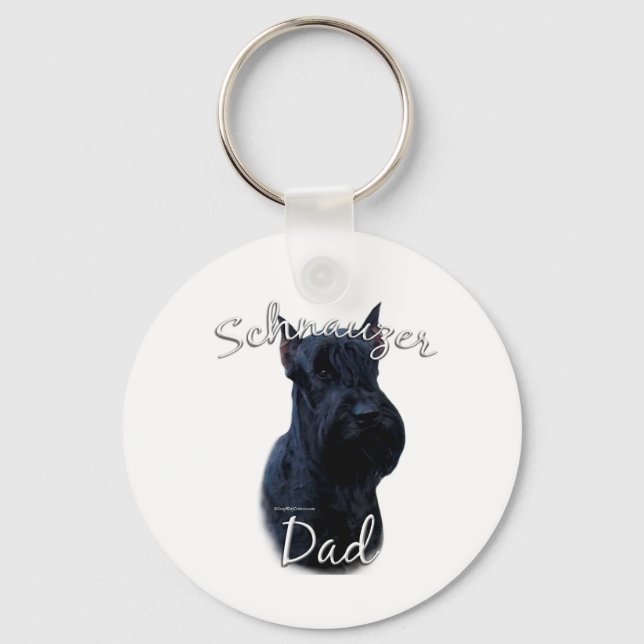 Llavero Giant Schnauzer Dad 2 (Anverso)