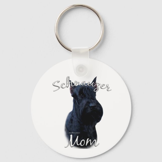 Llavero Giant Schnauzer Mom 2 (Anverso)