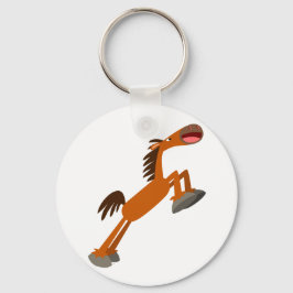 Llavero ¡Giddyup, Horsey! Keychain de caballos personaliza