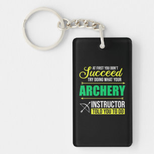 Llavero Gifts Teacher   Archery Instructor Coach