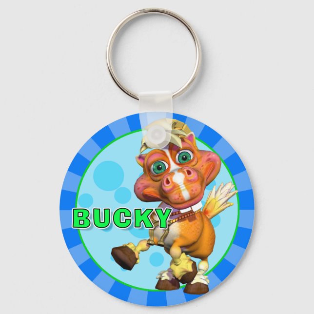 Llavero "Giggle Bellies" Bucky The Horse Keychain (Anverso)