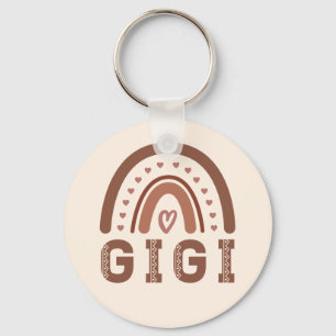 Llavero Gigi Boho Rainbow Cute Grandma Gifts