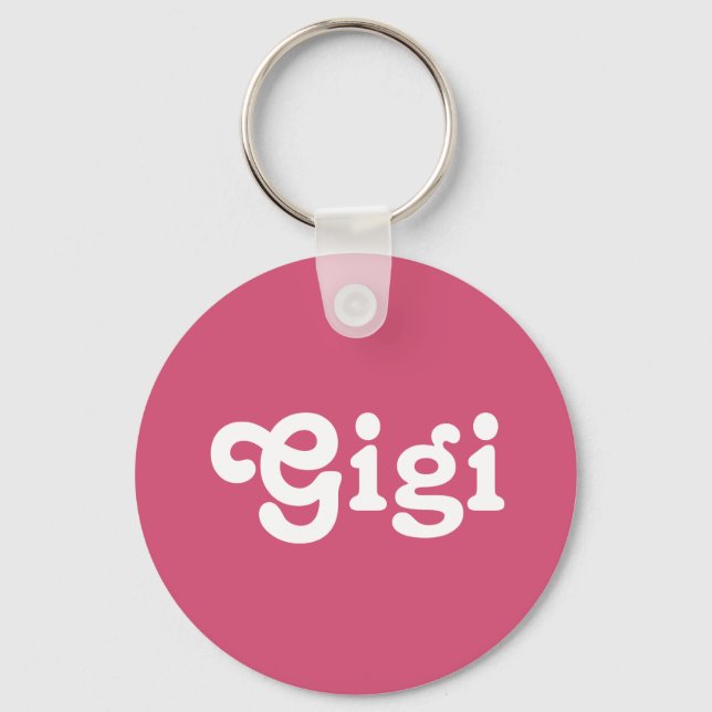 Llavero Gigi de la cadena de claves (Anverso)