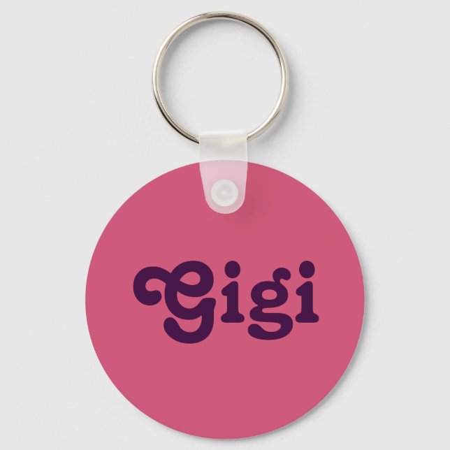 Llavero Gigi de la cadena de claves (Anverso)