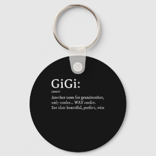 Llavero Gigi Definition T Women Gigi Gift Abuela Cumpleaño