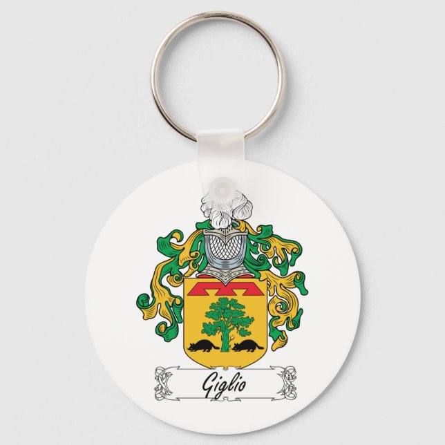 Llavero Giglio Family Crest (Anverso)