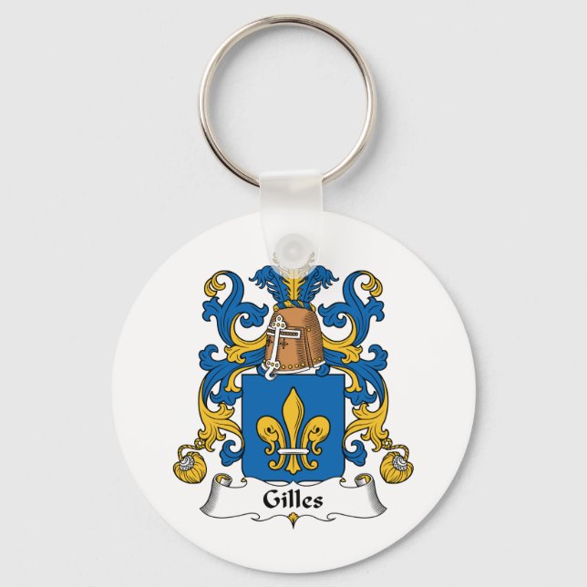 Llavero Gilles Family Crest (Anverso)