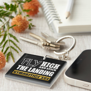 Llavero Gimnasia 101 Mosca de altura - Gimnasta Bar