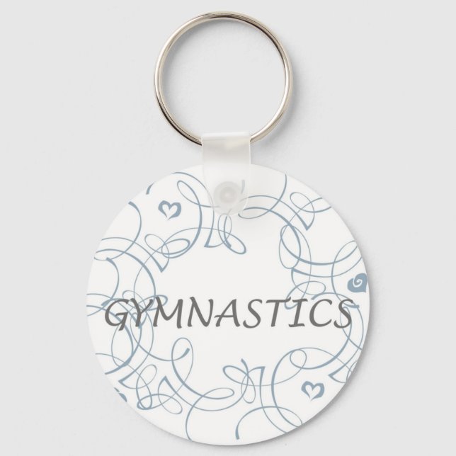 Llavero Gimnasia con Swirl (Anverso)