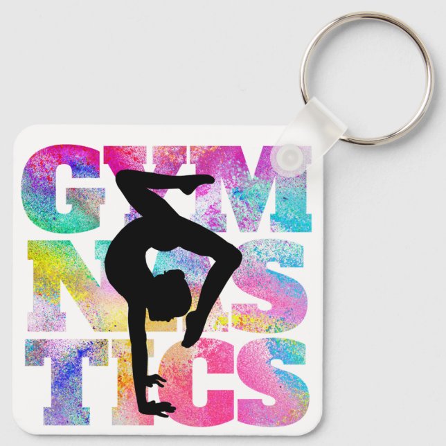 Llavero Gimnasia Keychain Art (Reverso )