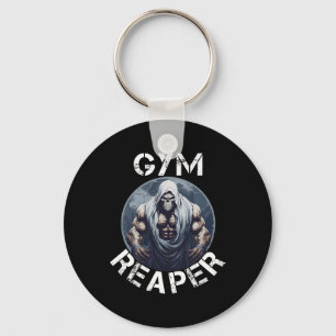 Llavero Gimnasio Reaper Fitness Halloween Esqueleto Entren