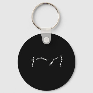 Llavero Gimnasta de esqueleto - Halloween Tumbling Backfli