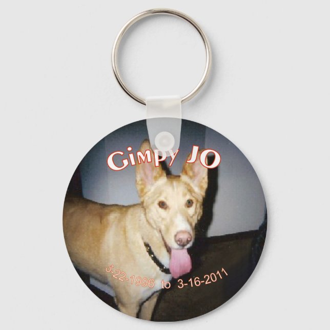 Llavero Gimpy JO (Anverso)