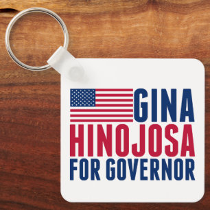 Llavero Gina Hinojosa para Gobernadora 2026 Elección Texas