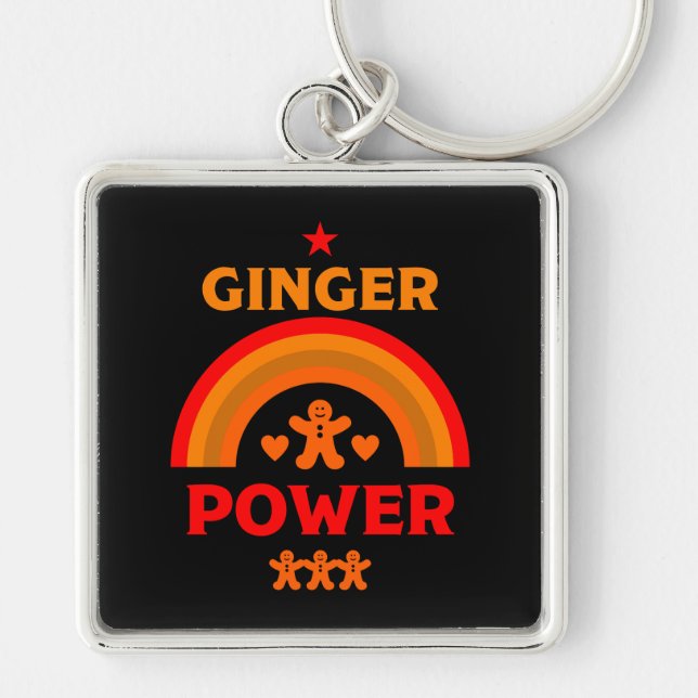 Llavero Ginger Hair Pride (Frente)