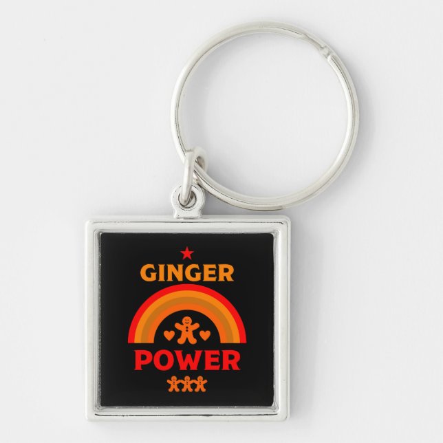 Llavero Ginger Hair Pride (Frente)