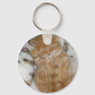 Llavero Ginger Sleeping Kitten