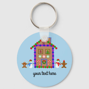 Llavero Gingerbread House #1 Keychain