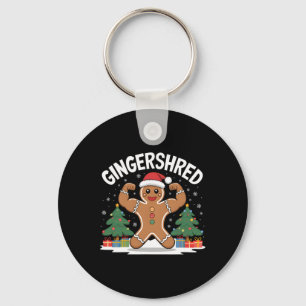Llavero Gingerbread Man Gingershed Funny Gym Workout Chris