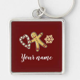 Llavero Gingerbreadman Love