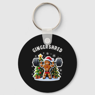 Llavero Gingershred Funny Gingerbread Man Gym Bodybuilding