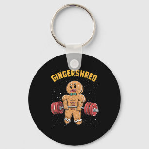 Llavero Gingershred Funny Gingerbread Man Gym Bodybuilding
