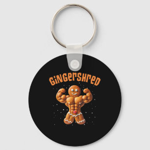 Llavero Gingershred Funny Navidades Gingerbread Man Gymmer