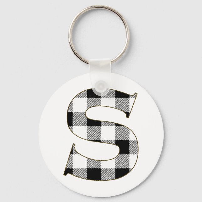 Llavero Gingham Check S (Anverso)
