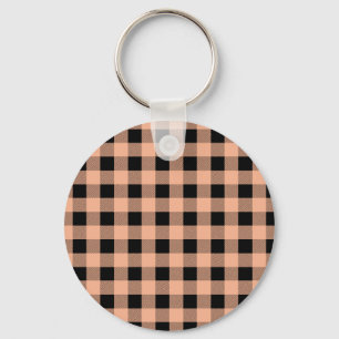 Llavero Gingham Melon y Black