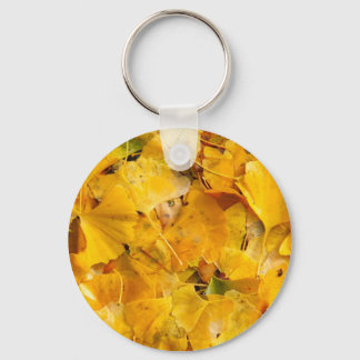 Llavero Ginkgo Biloba deja