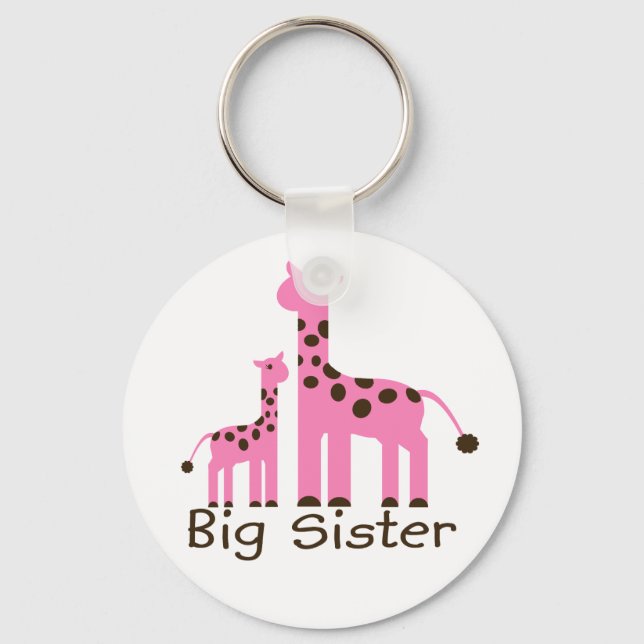 Llavero Giraffe Big Sister (Anverso)