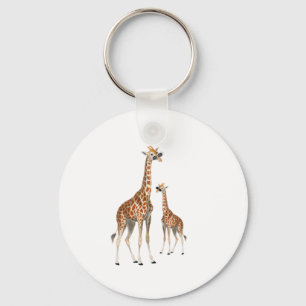 Llavero Giraffe con gafas de sol Safari animal Giraf
