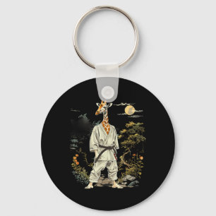 Llavero Giraffe de Kickboxing Artes Marciales Karate Jiu-J