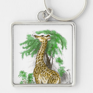 Llavero Giraffe Keychain