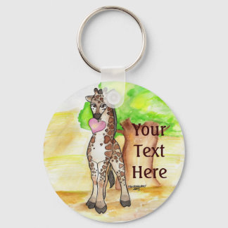 Llavero Giraffe Keychain