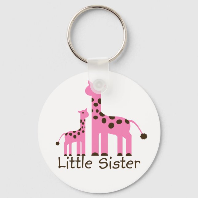 Llavero Giraffe Little Sister (Anverso)