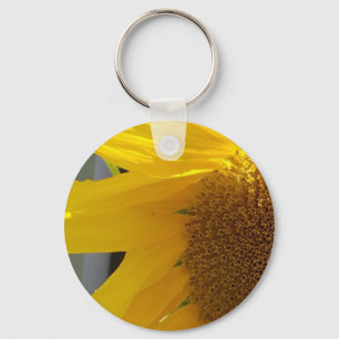 Llavero Girasol Amarillo Brillante