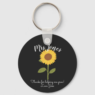 Llavero Girasol amarillo que me ayuda a crecer