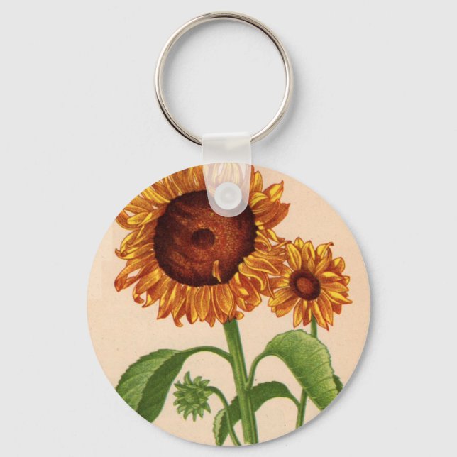 Llavero girasoles (Anverso)